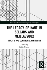 The Legacy of Kant in Sellars and Meillassoux_cover