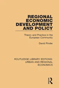 Regional Economic Development and Policy_cover