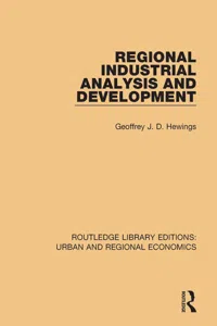 Regional Industrial Analysis and Development_cover