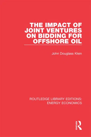 The Impact of Joint Ventures on Bidding for Offshore Oil