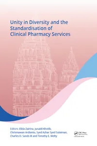 Unity in Diversity and the Standardisation of Clinical Pharmacy Services_cover