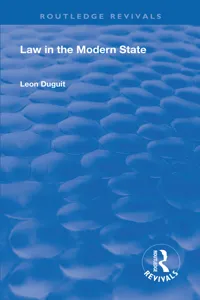 Revival: Law in the Modern State_cover