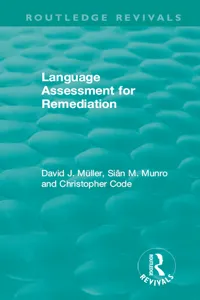 Language Assessment for Remediation_cover