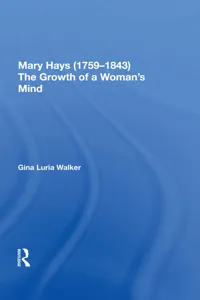 Mary Hays_cover