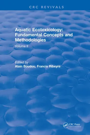 Aquatic Ecotoxicology