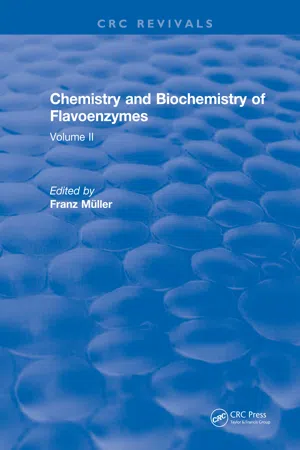 Chemistry and Biochemistry of Flavoenzymes