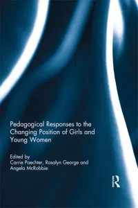 Pedagogical Responses to the Changing Position of Girls and Young Women_cover