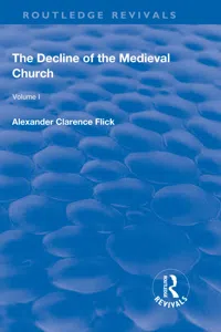 Revival: The Decline of the Medieval Church Vol 1_cover