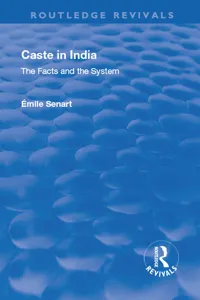 Revival: Caste in India_cover
