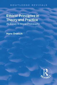 Revival: Ethical Principles in Theory and Practice_cover