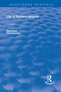 Revival: Life of Richard Wagner Vol. II_cover