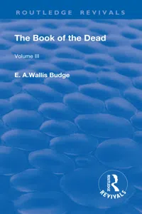 The Book of the Dead, Volume III_cover