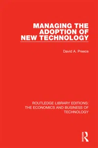 Managing the Adoption of New Technology_cover