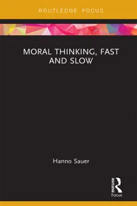 Moral Thinking, Fast and Slow_cover