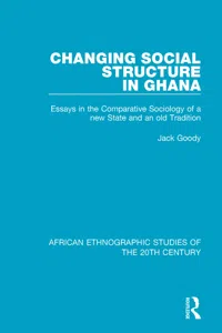 Changing Social Structure in Ghana_cover