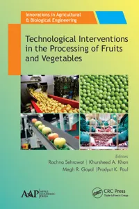 Technological Interventions in the Processing of Fruits and Vegetables_cover