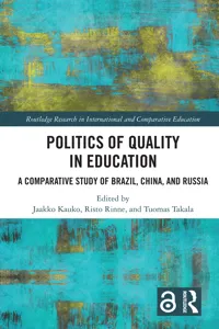 Politics of Quality in Education_cover