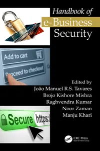 Handbook of e-Business Security_cover