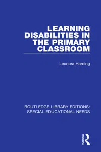 Learning Disabilities in the Primary Classroom_cover