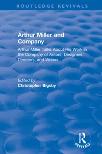 Routledge Revivals: Arthur Miller and Company_cover