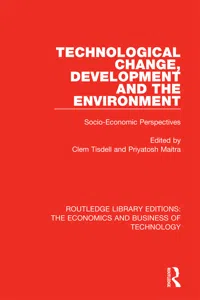 Technological Change, Development and the Environment_cover