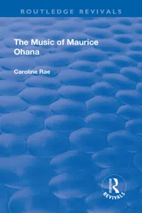 The Music of Maurice Ohana_cover