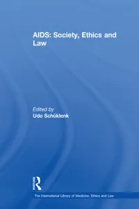 AIDS: Society, Ethics and Law_cover
