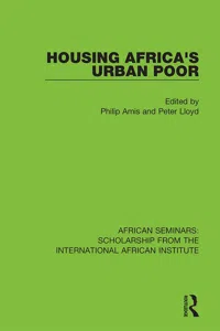 Housing Africa's Urban Poor_cover