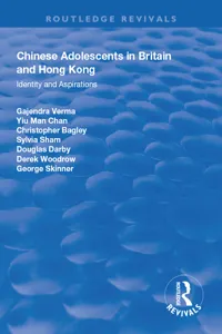 Chinese Adolescents in Britain and Hong Kong_cover