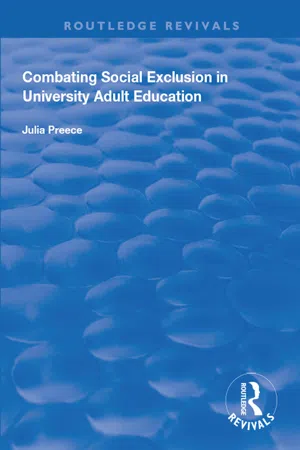 Combating Social Exclusion in University Adult Education