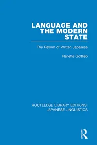 Language and the Modern State_cover