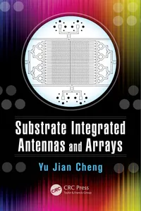 Substrate Integrated Antennas and Arrays_cover