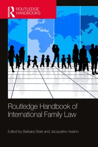 Routledge Handbook of International Family Law_cover