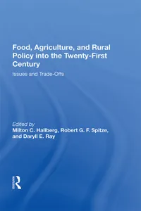 Food, Agriculture, and Rural Policy into the Twenty-First Century_cover