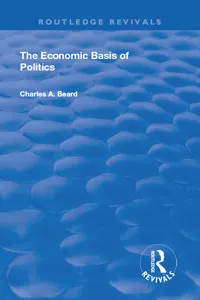 The Economic Basis of Politics_cover