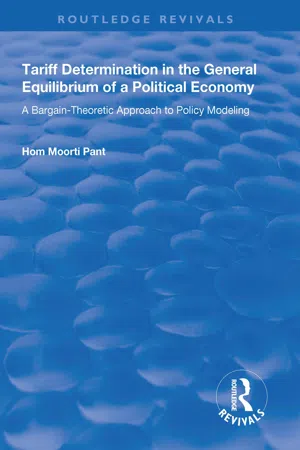 Tariff Determination in the General Equilibrium of a Political Economy