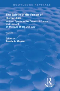 The Epistle of the Prison of Human Life_cover