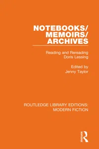 Notebooks/Memoirs/Archives_cover