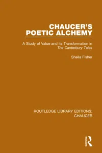 Chaucer's Poetic Alchemy_cover