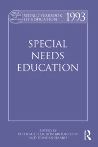 World Yearbook of Education 1993_cover