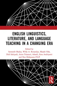 English Linguistics, Literature, and Language Teaching in a Changing Era_cover
