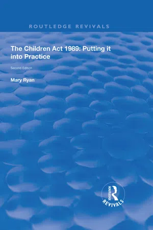 The Children Act 1989