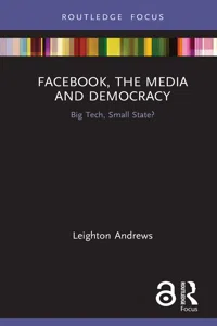 Facebook, the Media and Democracy_cover