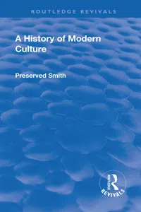 Revival: A History of Modern Culture: Volume_cover