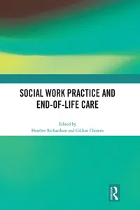 Social Work Practice and End-of-Life Care_cover