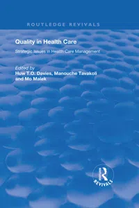 Quality in Health Care_cover