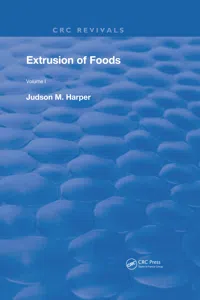 Extrusion Of Foods_cover