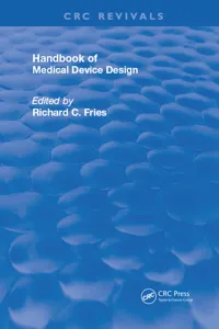 Handbook of Medical Device Design_cover