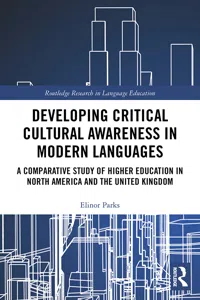 Developing Critical Cultural Awareness in Modern Languages_cover