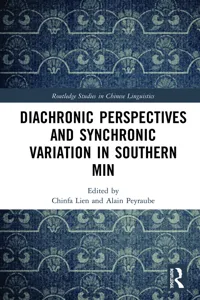 Diachronic Perspectives and Synchronic Variation in Southern Min_cover